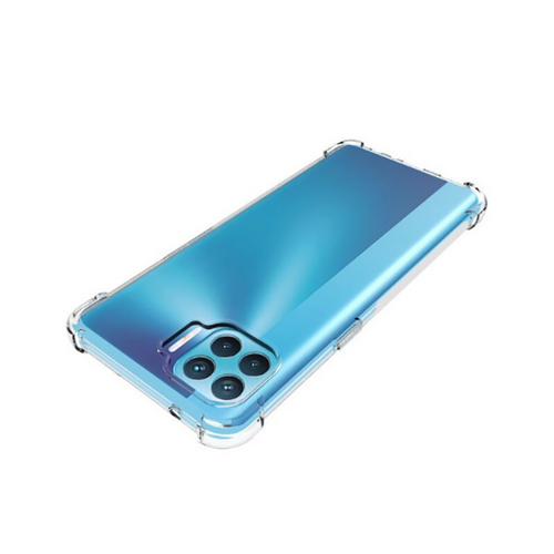 Oppo Reno 4 Lite Kılıf Zore Nitro Anti Shock Silikon - Renksiz