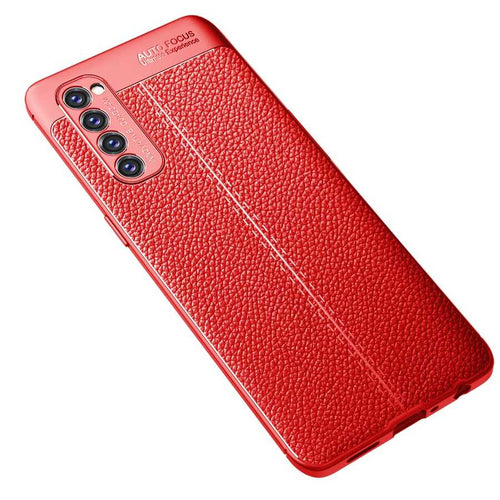 Oppo Reno 4 Pro 4G Kılıf Zore Niss Silikon Kılıf - Kırmızı