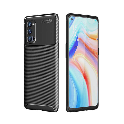 Oppo Reno 4 Pro 5G Kılıf Zore Negro Silikon Kılıf - Siyah