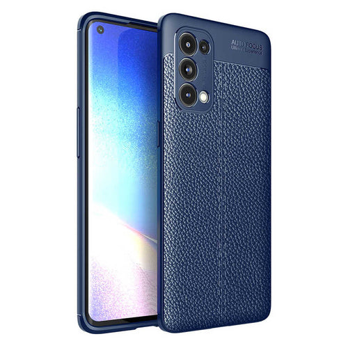 Oppo Reno 5 5G Kılıf Zore Niss Silikon Kılıf - Lacivert