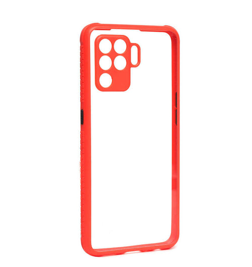 Oppo Reno 5 Lite Kılıf ​​Zore Kaff Kılıf - Kırmızı