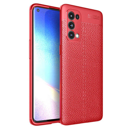 Oppo Reno 5 Pro 5G Kılıf Zore Niss Silikon Kılıf - Kırmızı