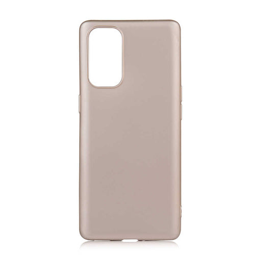 Oppo Reno 5 Pro 5G Kılıf Zore Premier Silikon Kılıf - Gold