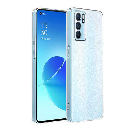 Oppo Reno 6 4G Kılıf Zore Süper Silikon Kılıf - Renksiz