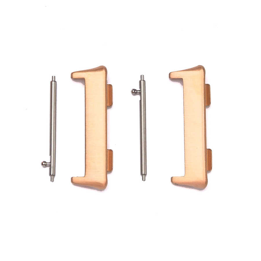 Oppo Watch 41mm 20mm Metal Kordon Dönüştürücü - Rose Gold