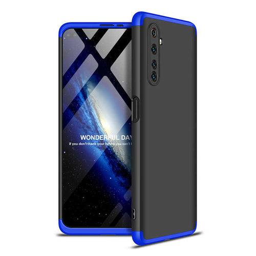 Realme 6 Kılıf Zore Ays Kılıf - Siyah-Mavi