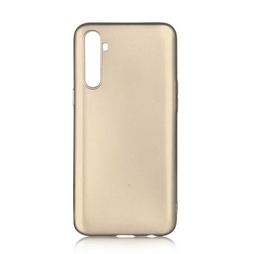 Realme 6 Pro Kılıf Zore Premier Silikon Kılıf - Gold