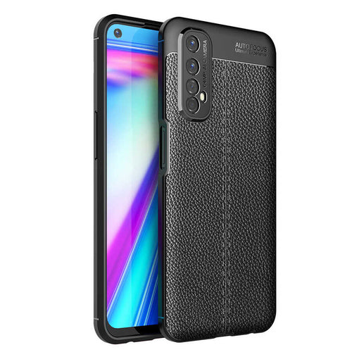 Realme 7 Kılıf Zore Niss Silikon Kılıf - Siyah