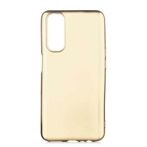 Realme 7 Kılıf Zore Premier Silikon Kılıf - Gold