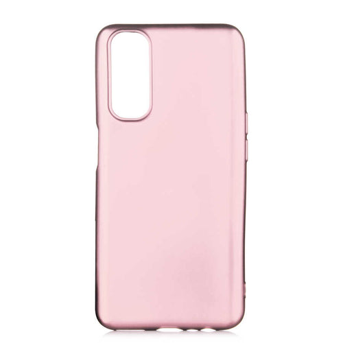 Realme 7 Kılıf Zore Premier Silikon Kılıf - Rose Gold