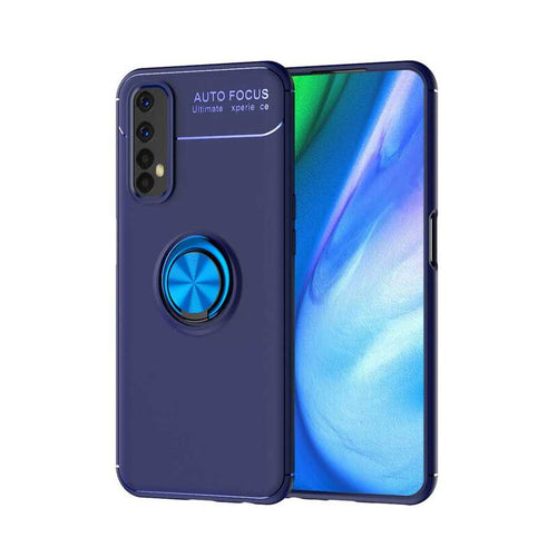 Realme 7 Kılıf Zore Ravel Silikon Kılıf - Mavi