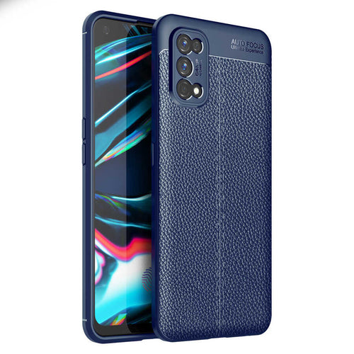 Realme 7 Pro Kılıf Zore Niss Silikon Kılıf - Lacivert