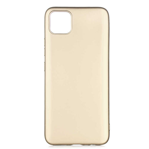 Realme C11 Kılıf Zore Premier Silikon Kılıf - Gold