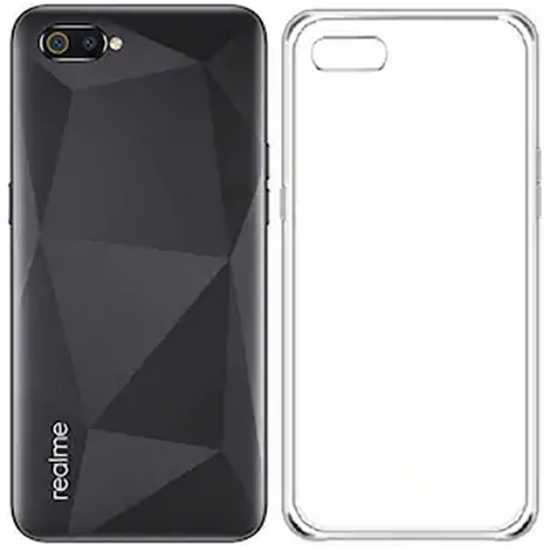 Realme C2 Kılıf Zore Süper Silikon Kılıf - Renksiz