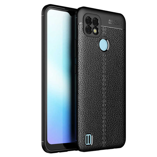 Realme C21 Kılıf Zore Niss Silikon Kılıf - Siyah