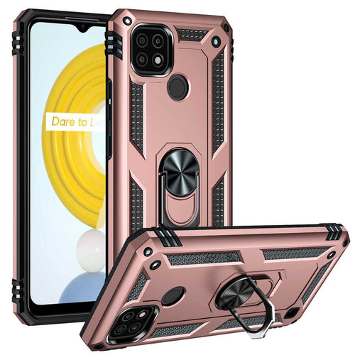 Realme C21 Kılıf Zore Vega Kılıf - Rose Gold