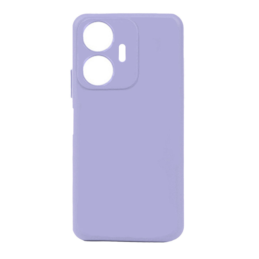 Realme C55 Kılıf Zore Biye Silikon - Lila