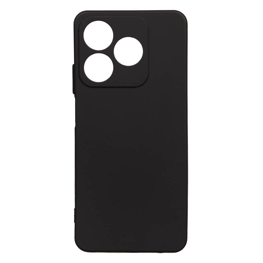 Realme C63 Kılıf Zore Biye Silikon - Siyah