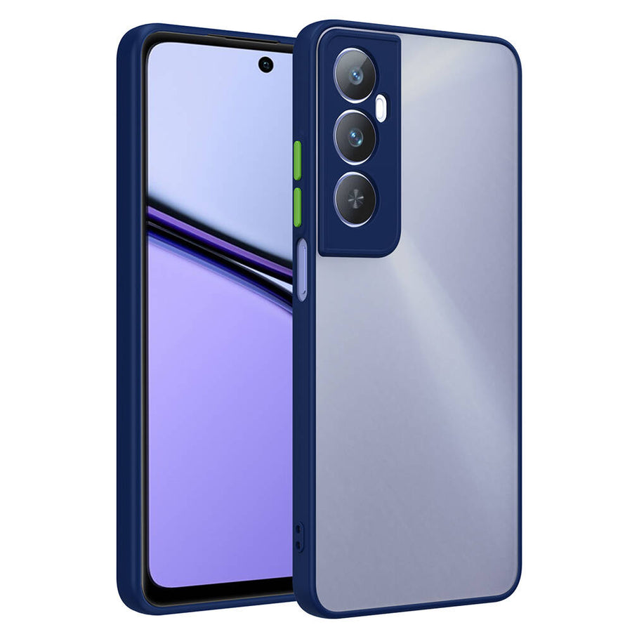 Realme C65 4G Kılıf Zore Hux Kılıf - Lacivert
