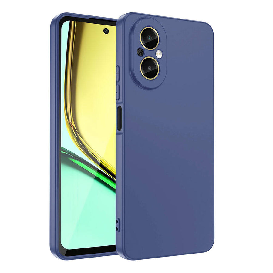 Realme 12 Lite Kılıf Zore Mara Lansman Kılıf - Lacivert