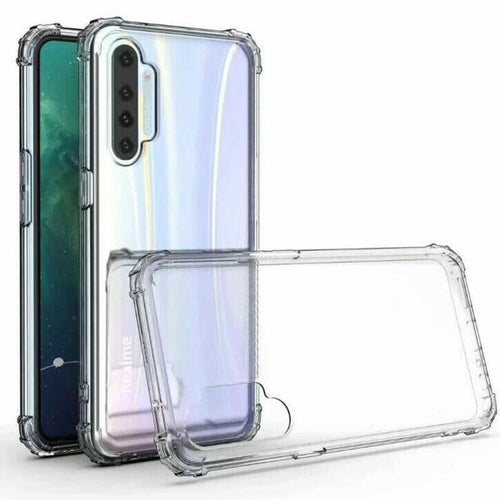 Realme XT Kılıf Zore Nitro Anti Shock Silikon - Renksiz