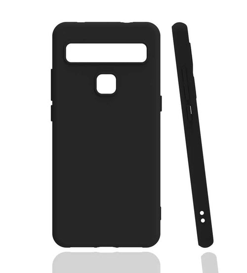 TCL 10L Kılıf Zore Biye Silikon - Siyah