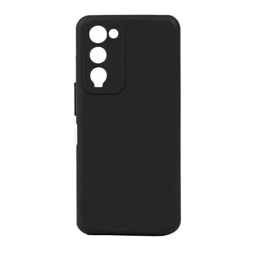 Tecno Camon 18 Kılıf Zore Biye Silikon - Siyah