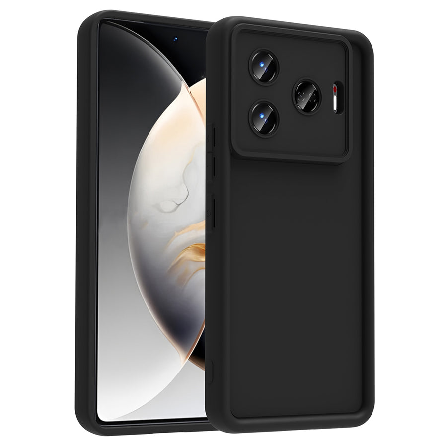 Tecno Camon 30 Pro 5G Kılıf Kamera Korumalı Zore Ananas Kılıf - Siyah