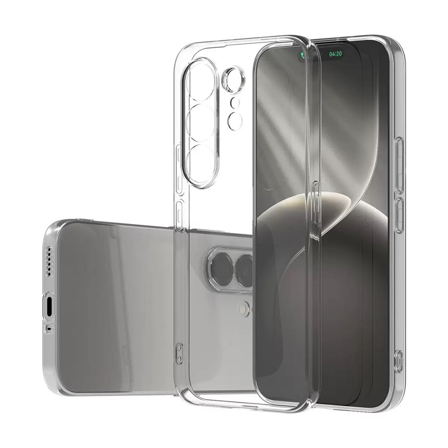 Tecno Camon 50 Pro Kılıf Zore Süper Silikon Kılıf - Şeffaf