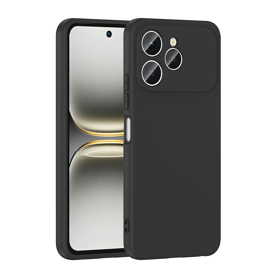 Tecno Spark 40 Kılıf Zore Mara Lansman Kılıf - Siyah