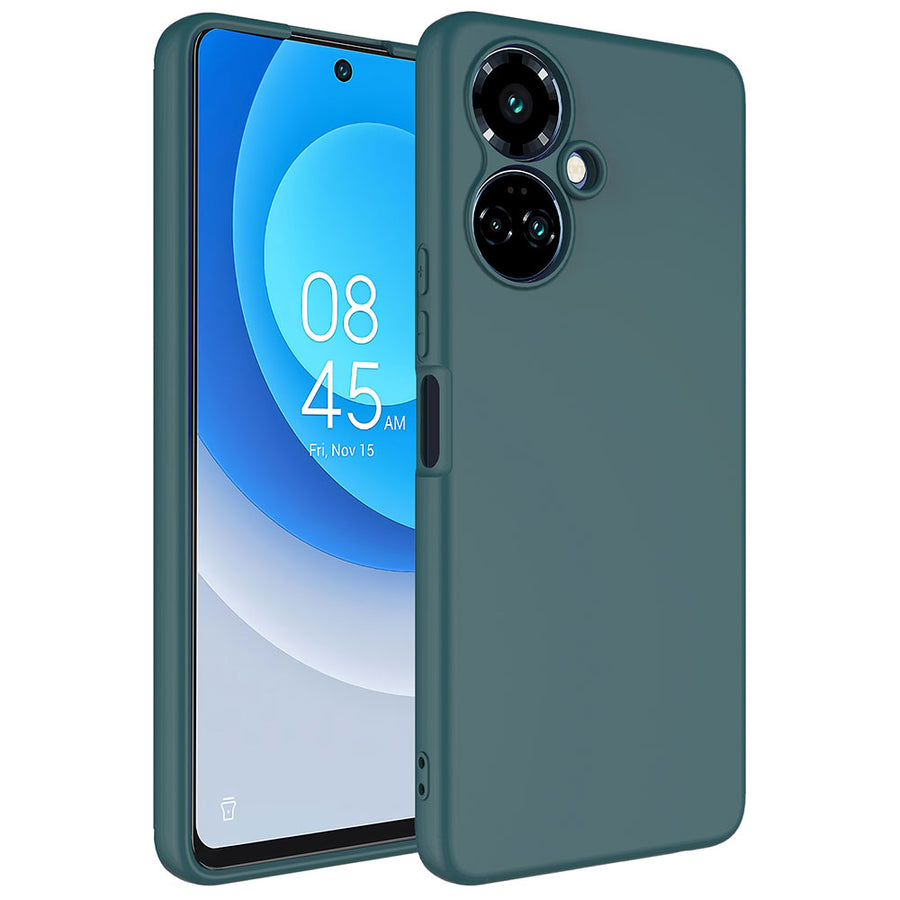 Tecno Spark 9 Pro Kılıf Zore Mara Lansman Kılıf - Koyu Yeşil
