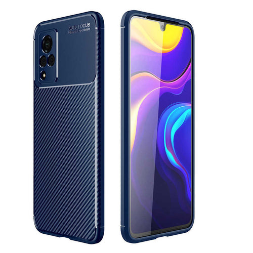 Vivo V21 Kılıf Zore Negro Silikon Kılıf - Lacivert