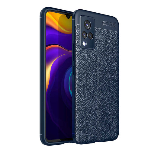 Vivo V21 Kılıf Zore Niss Silikon Kılıf - Lacivert