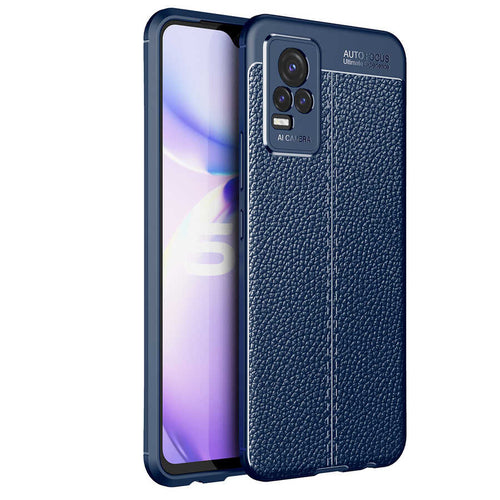 Vivo V21E Kılıf Zore Niss Silikon Kılıf - Lacivert