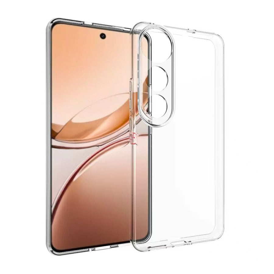 Vivo V50 Lite 4G Kılıf Zore Süper Silikon Kılıf - Şeffaf