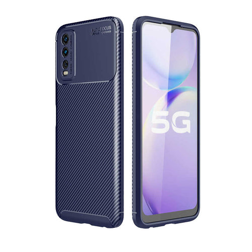 Vivo Y11S Kılıf Zore Negro Silikon Kılıf - Lacivert