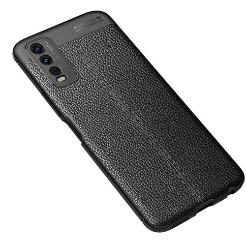 Vivo Y11S Kılıf Zore Niss Silikon Kılıf - Siyah
