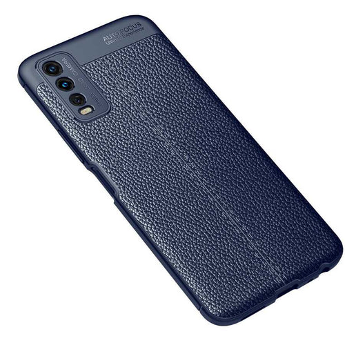 Vivo Y11S Kılıf Zore Niss Silikon Kılıf - Lacivert