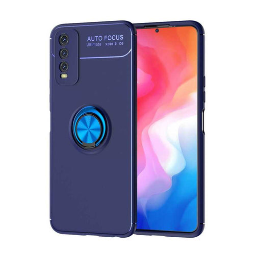 Vivo Y11S Kılıf Zore Ravel Silikon Kılıf - Mavi