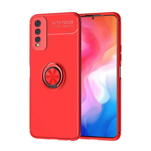 Vivo Y11S Kılıf Zore Ravel Silikon Kılıf - Kırmızı