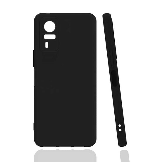 Vivo Y51 Kılıf Zore Biye Silikon - Siyah