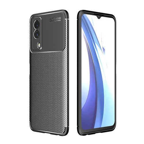 Vivo Y53S 4G Kılıf Zore Negro Silikon Kılıf - Siyah