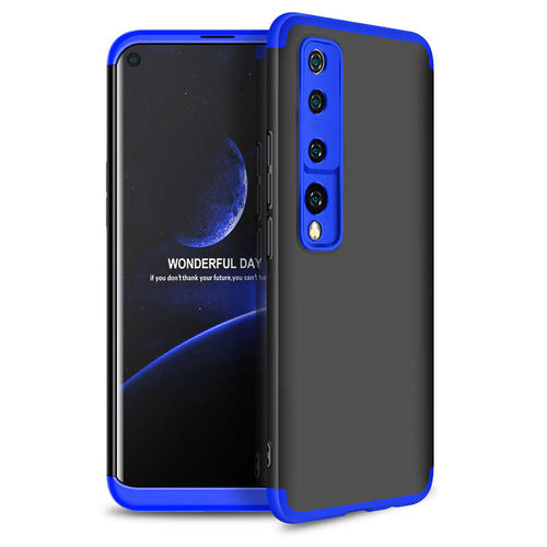 Xiaomi Mi 10 Kılıf Zore Ays Kılıf - Siyah-Mavi
