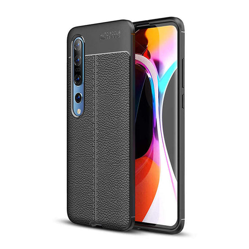 Xiaomi Mi 10 Kılıf Zore Niss Silikon Kılıf - Siyah