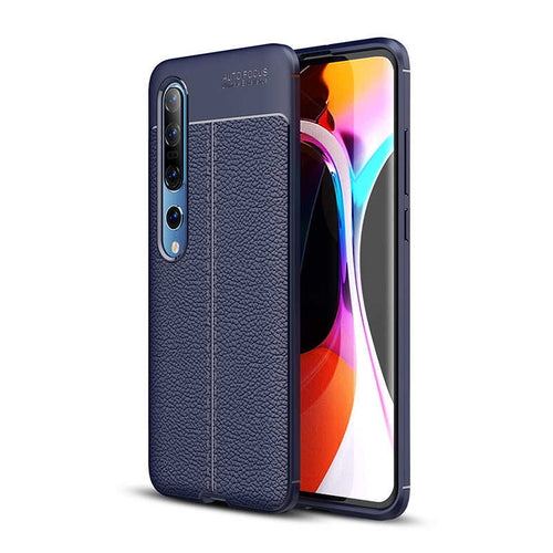 Xiaomi Mi 10 Kılıf Zore Niss Silikon Kılıf - Lacivert