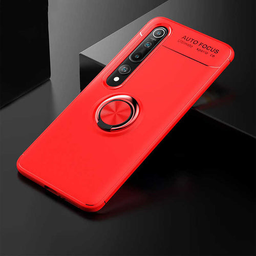 Xiaomi Mi 10 Kılıf Zore Ravel Silikon Kılıf - Kırmızı