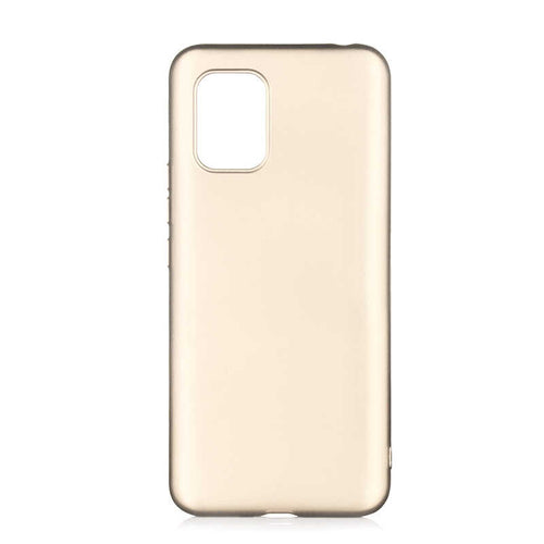 Xiaomi Mi 10 Lite Kılıf Zore Premier Silikon Kılıf - Gold