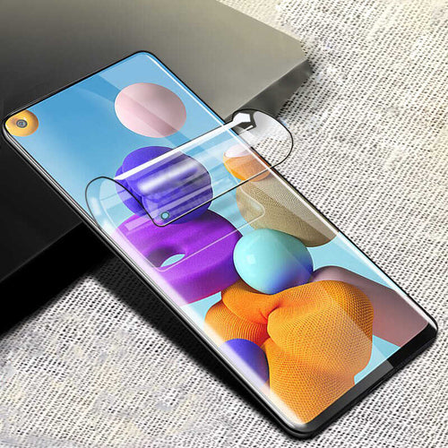 Xiaomi Mi 10 Pro Zore Süper Pet Ekran Koruyucu Jelatin - Siyah