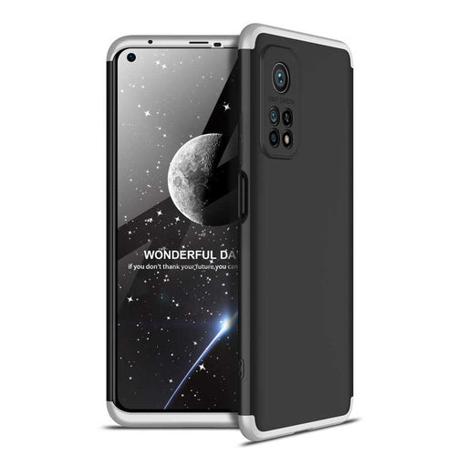 Xiaomi Mi 10T Pro 5G Kılıf Zore Ays Kılıf - Siyah-Gri