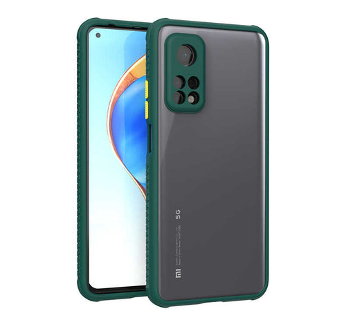 Xiaomi Mi 10T Pro 5G Kılıf ​​Zore Kaff Kılıf - Koyu Yeşil